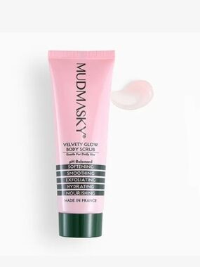 MUDMASKY Velvety Glow Body Scrub - 1.35oz BNIB